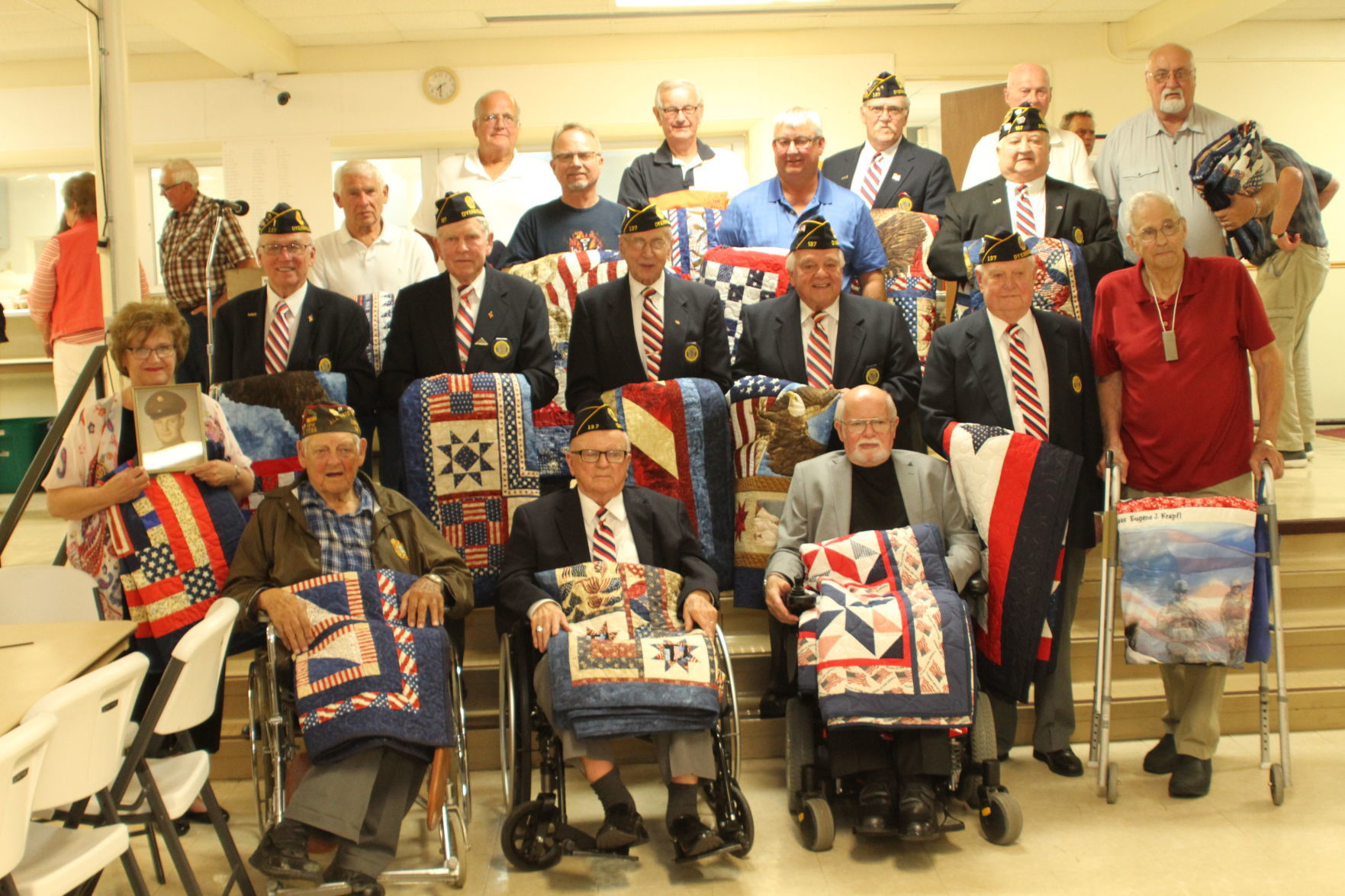 Area veterans honored with quilts